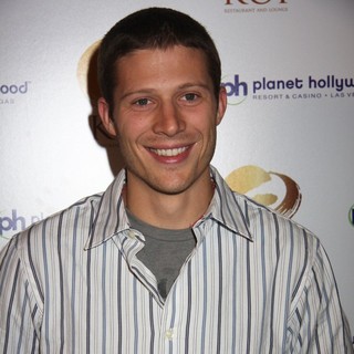 Zach Gilford in KOI Las Vegas Opening