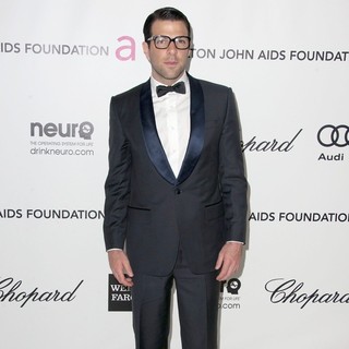 Zachary Quinto in The 20th Annual Elton John AIDS Foundation's Oscar Viewing Party - Arrivals