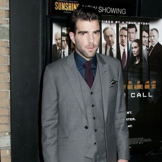 Zachary Quinto in Premiere of Margin Call - Outside Arrivals