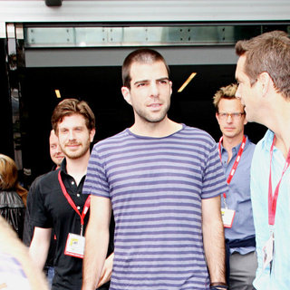 Zachary Quinto in Out and About at Comic-Con 2010 - Day 3