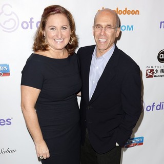 Cyma Zarghami, Jeffrey Katzenberg in March of Dimes Celebration of Babies Luncheon - Arrivals
