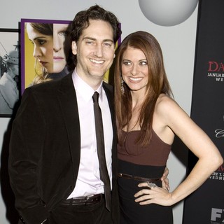Daniel Zelman, Debra Messing in Television Show Damages Celebrates It's Second Season Premiere