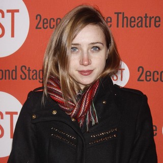 Zoe Kazan in Opening Night of The Second Stage Theatre Production of Gruesome Playground Injuries - Arrivals