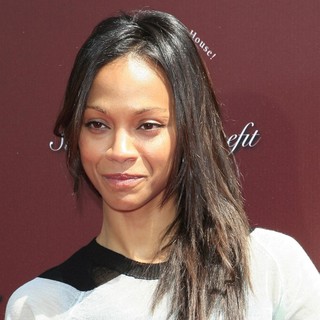 Zoe Saldana in The 9th Annual John Varvatos Stuart House Benefit
