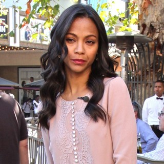 Zoe Saldana on Entertainment News Show Extra