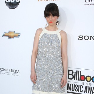 Zooey Deschanel in 2012 Billboard Music Awards - Arrivals