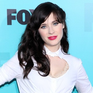 Zooey Deschanel in 2012 Fox Upfront Presentation - Arrivals