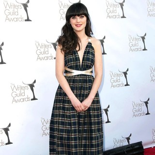 Zooey Deschanel in The 2012 Writers Guild Awards