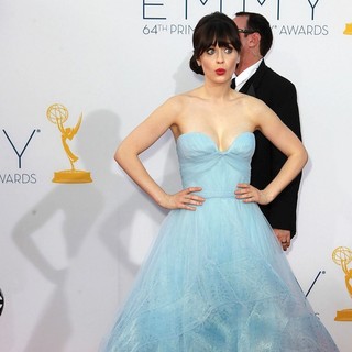 Zooey Deschanel in 64th Annual Primetime Emmy Awards - Arrivals
