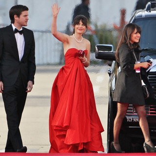 Zooey Deschanel in 70th Annual Golden Globe Awards - Arrivals