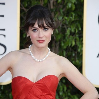 Zooey Deschanel in 70th Annual Golden Globe Awards - Arrivals