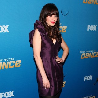 Zooey Deschanel in So You Think You Can Dance Celebrates Its 200th Episode