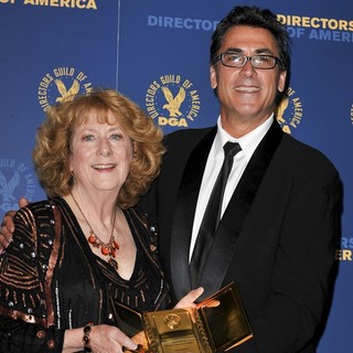 Susan Zwerman, Frank Capra III in 65th Annual Directors Guild of America Awards - Press Room