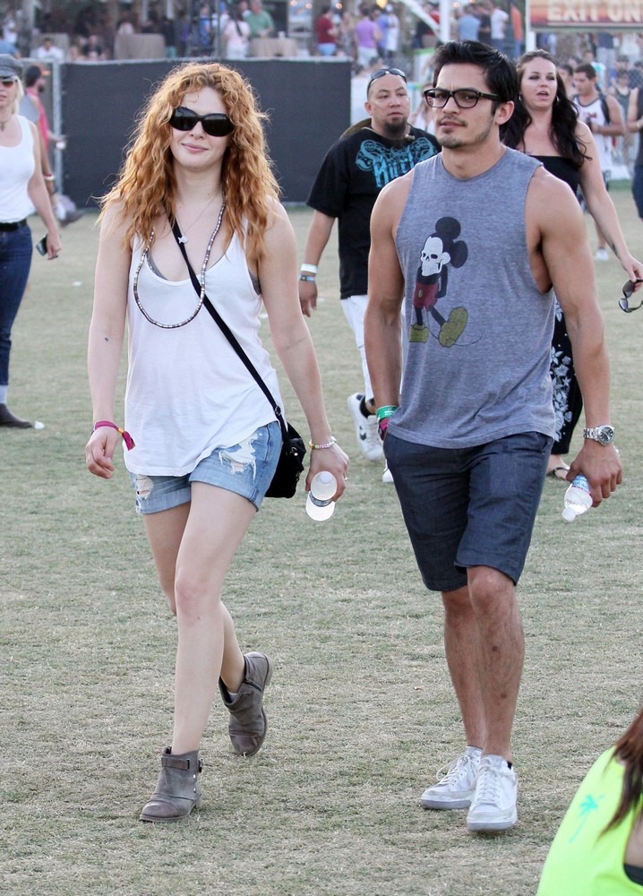 Celebrities at The 2012 Coachella Valley Music and Arts Festival - Week 2 Day 3