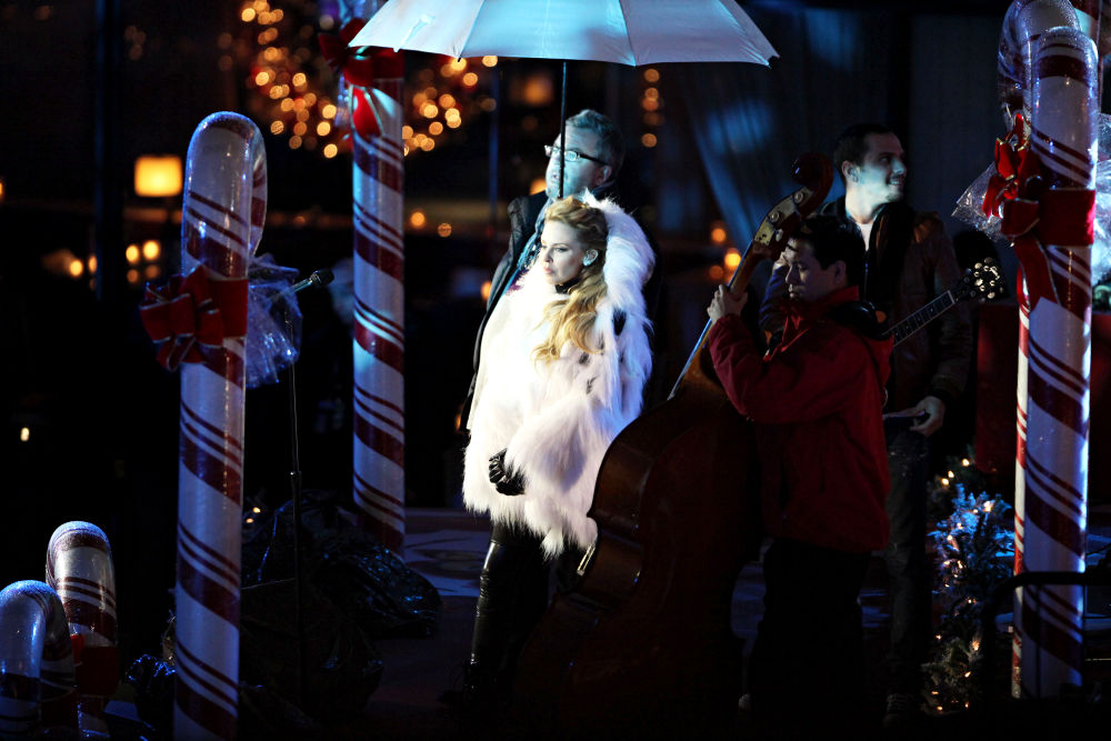 Celebrities Performs at The Rockefeller Center Christmas Tree Lighting