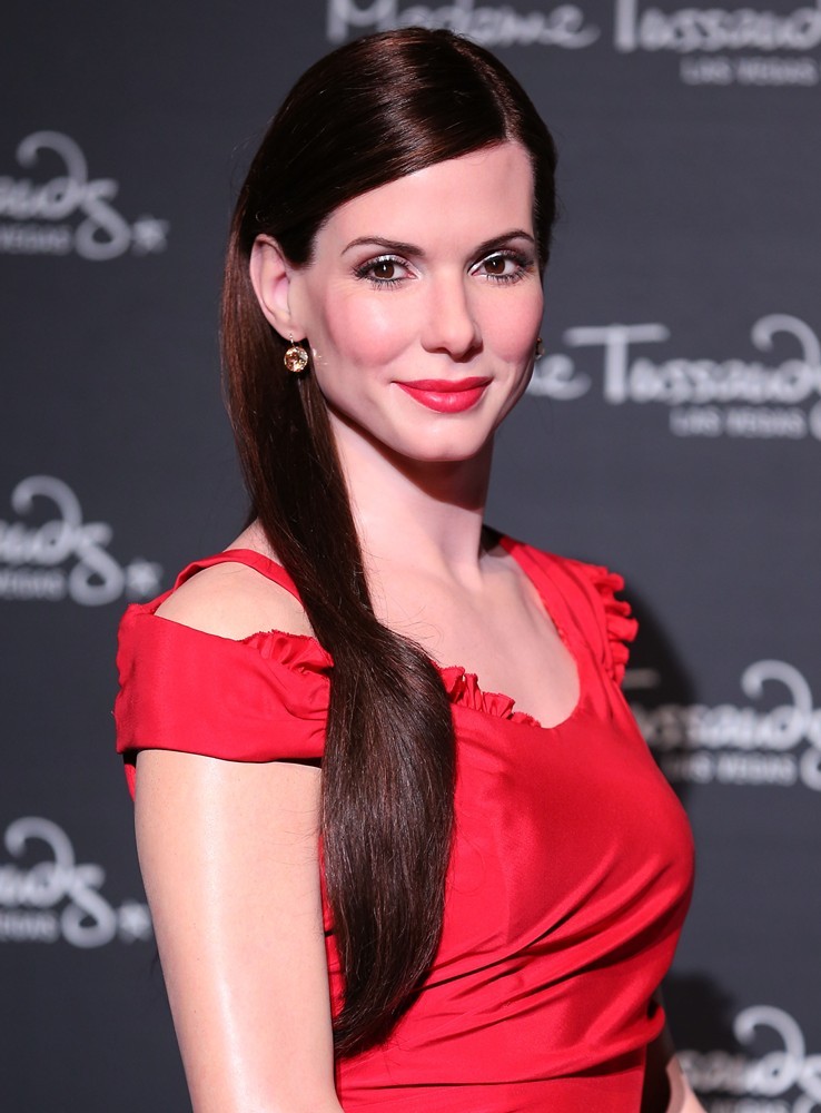 Sandra Bullock Wax Figure at Madame Tussauds