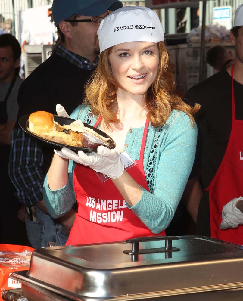 The Los Angeles Mission's Thanksgiving for Skid Row Homeless