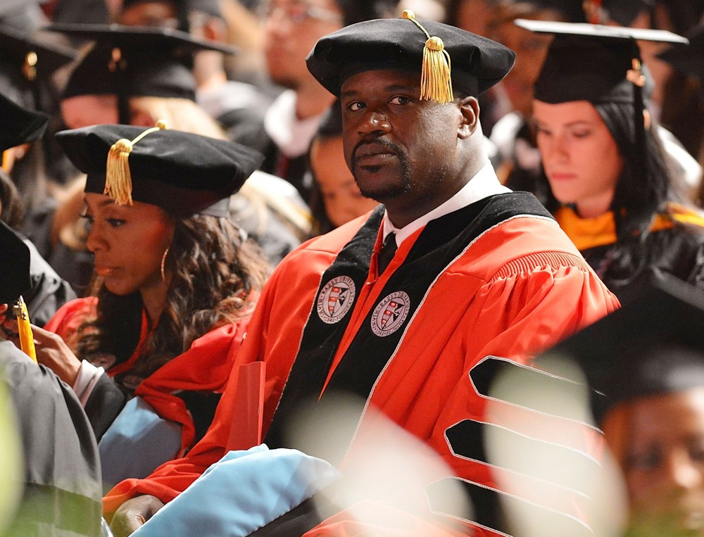shaq doctorate degree