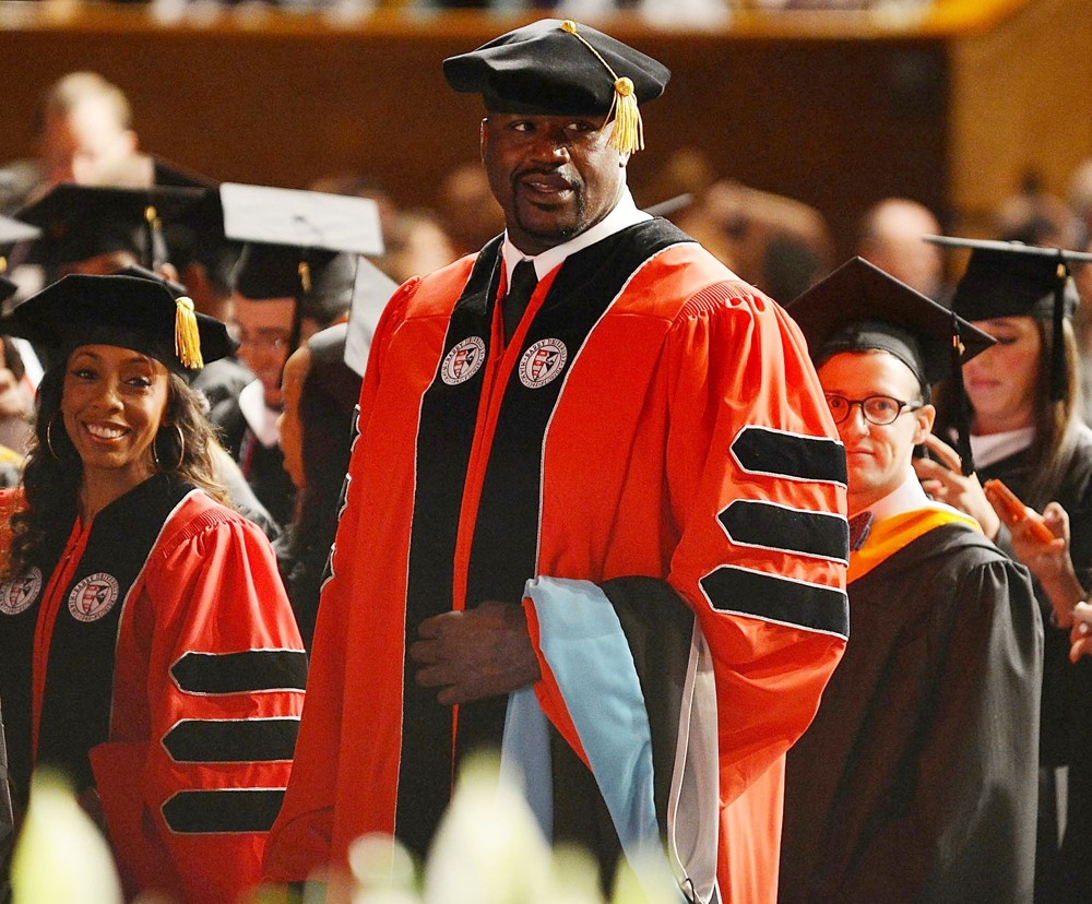 Shaquille O'Neal Picture 17 Shaquille O'Neal Receives His Doctoral