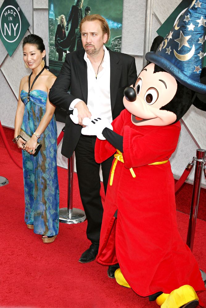 Alice Kim, Nicolas Cage nicolas cage alice kim. Alice Kim, Nicolas Cage