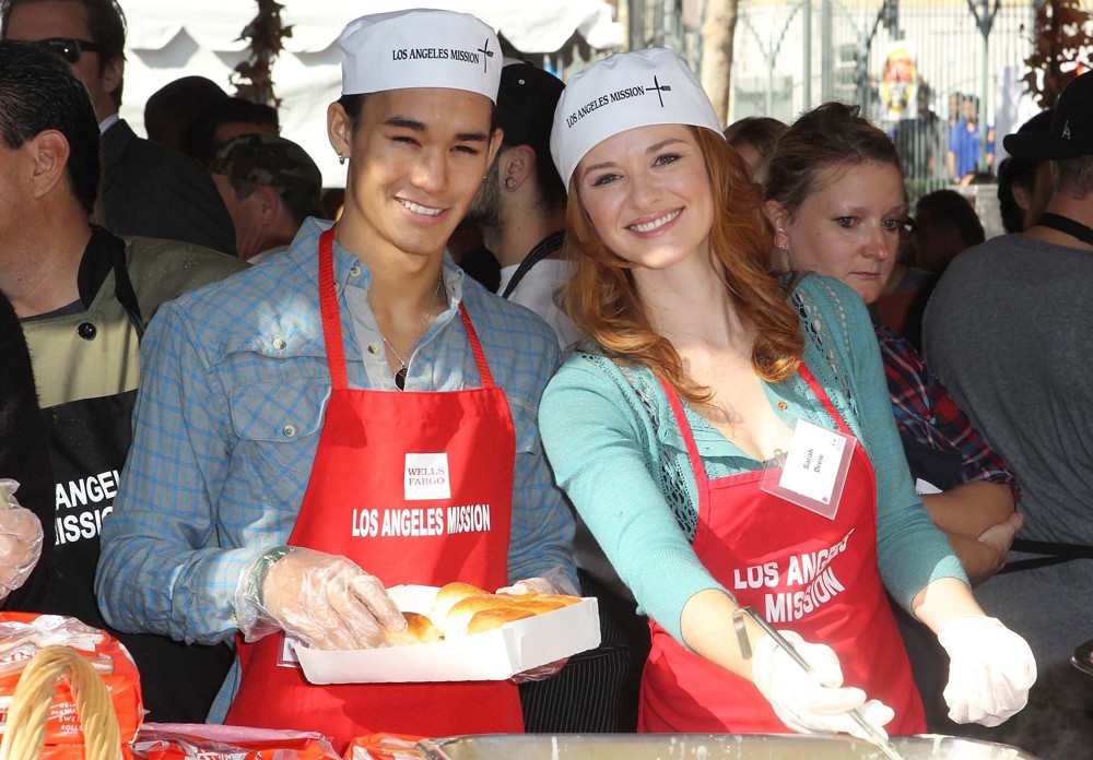 The Los Angeles Mission's Thanksgiving for Skid Row Homeless