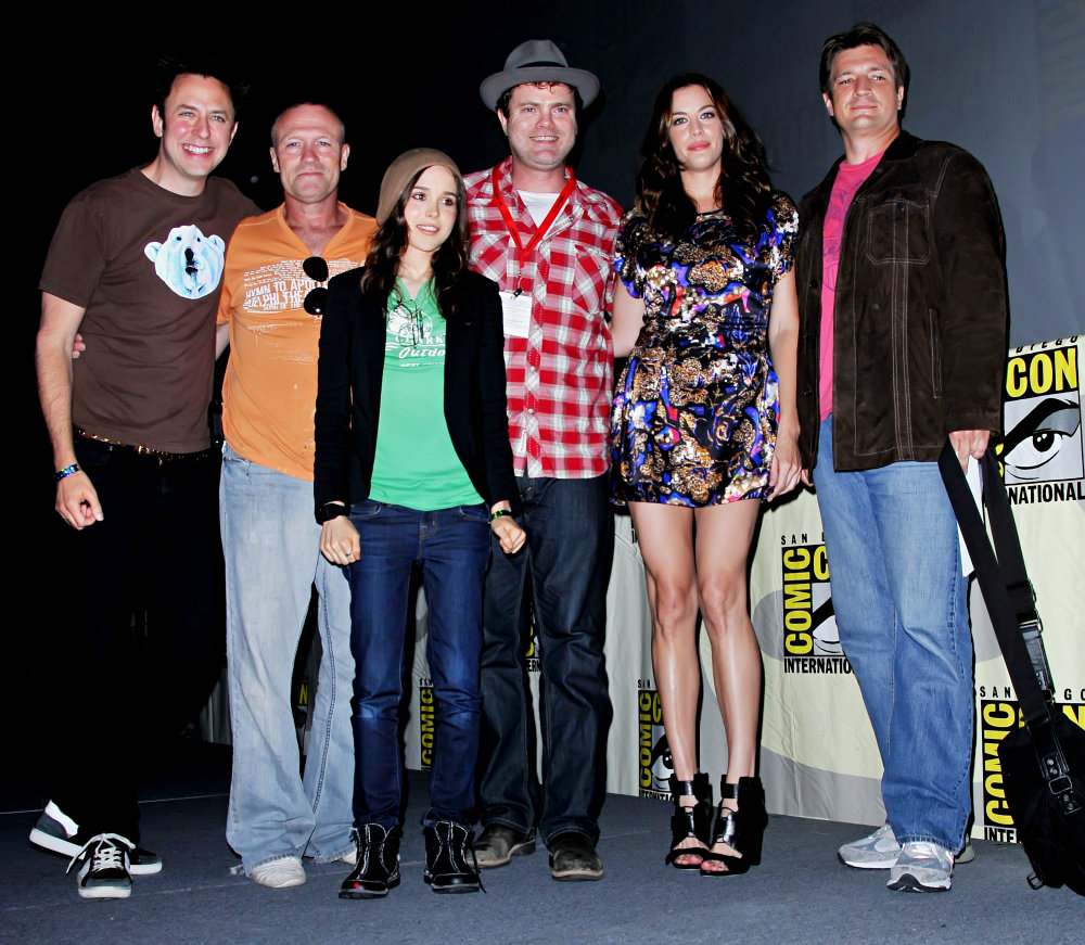 Comic Con 2010 - Day 2 - Super' Press Conference