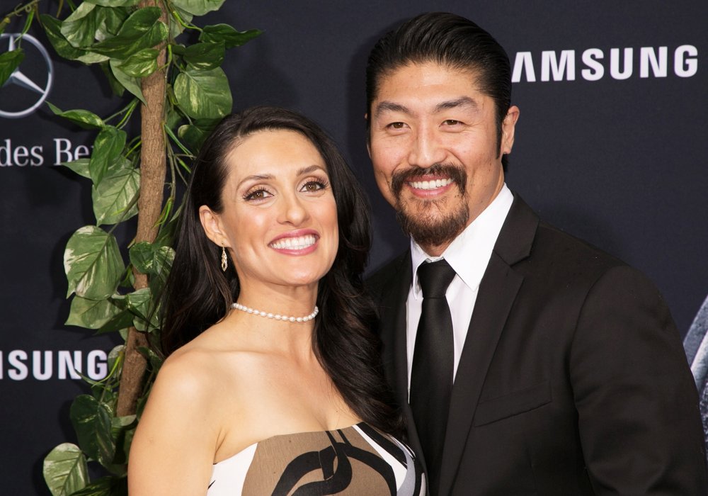 Brian Tee with Wife Mirelly Taylor 