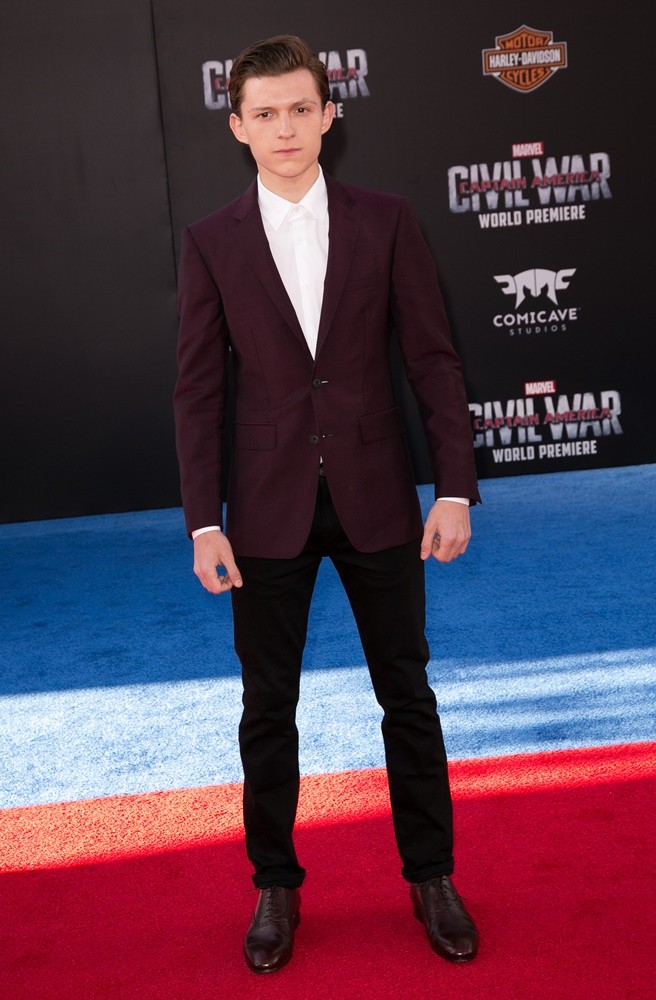Tom Holland Picture 24 The World Premiere of Captain America Civil War