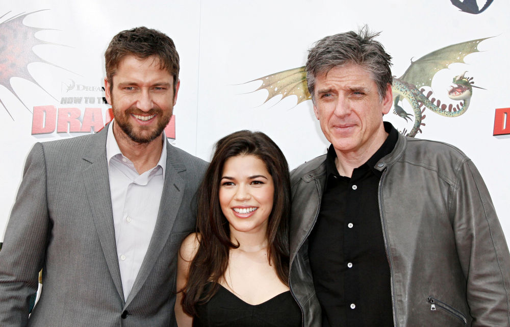 Gerard Butler, America Ferrera, Craig Ferguson Gerard Butler, America Ferrera, Craig Ferguson
