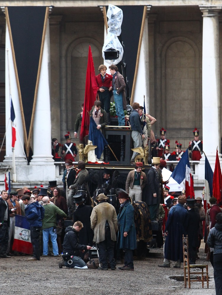 On The Set of Les Miserables