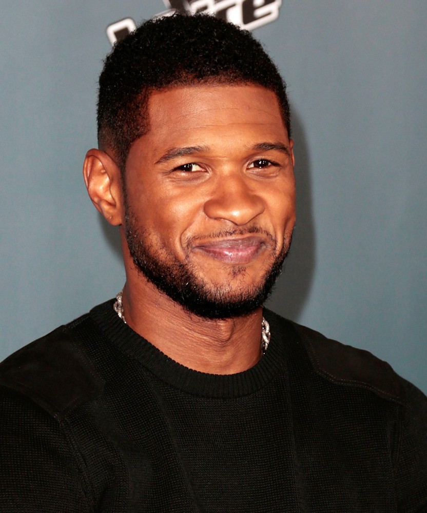 Usher Picture 310 Screening of NBC's The Voice Season 4 Arrivals