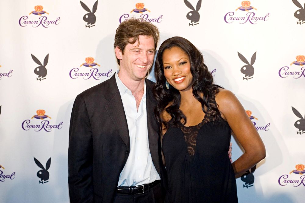 Mike Nilon Garcelle Beauvais Crown Royal Playboy Lounge in Celebration of