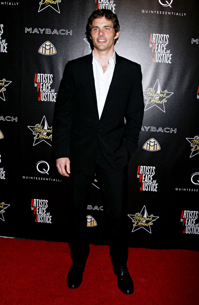 james marsden wife. Actor James Marsden#39;s wife was