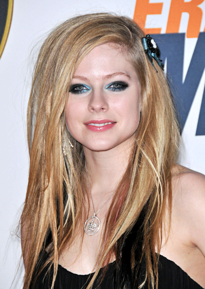 avril lavigne pink highlights