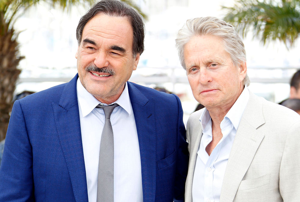 Oliver Stone, Michael Douglas