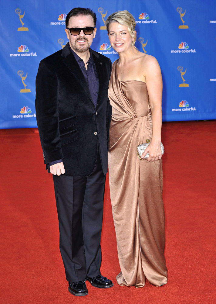 Ricky Gervais, Jane Fallon ricky gervais jane fallon. Ricky Gervais, Jane Fallon