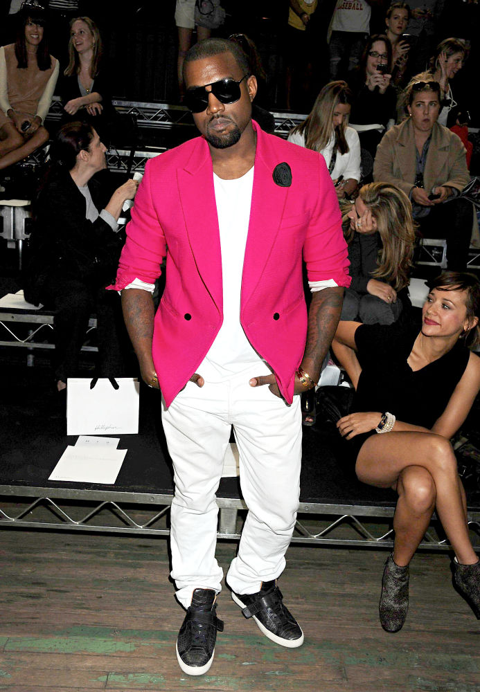 kanye west fashion 2011. Kanye West in Mercedes-Benz
