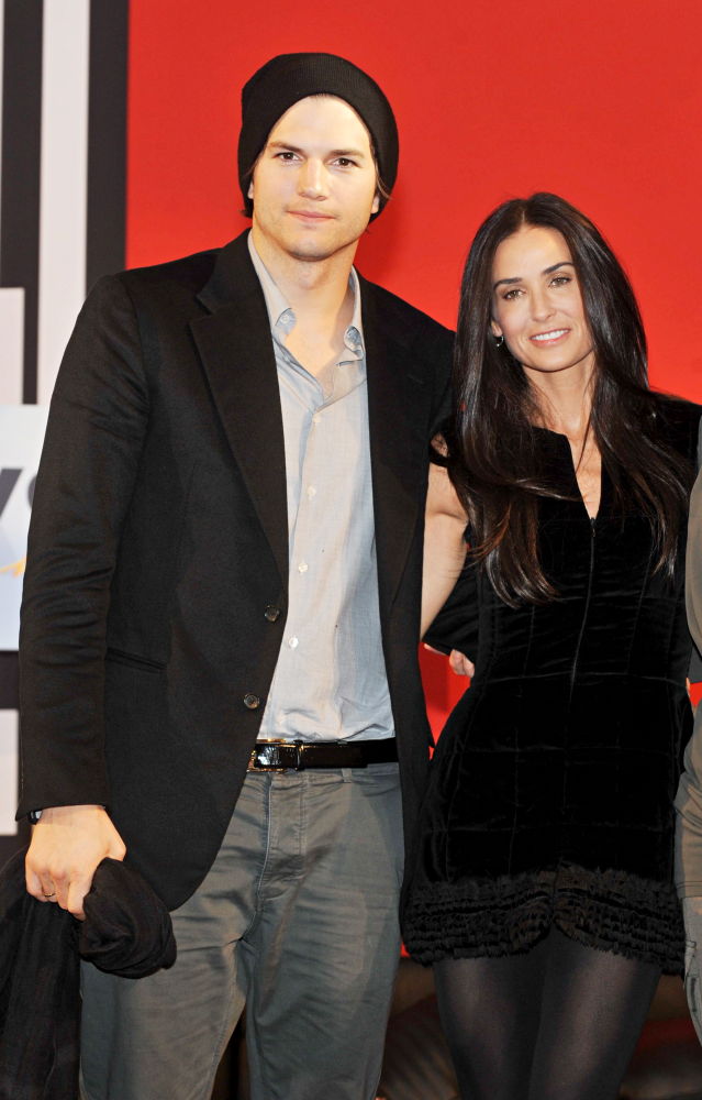 Demi Moore And Ashton Kutcher Partner With Twitter And