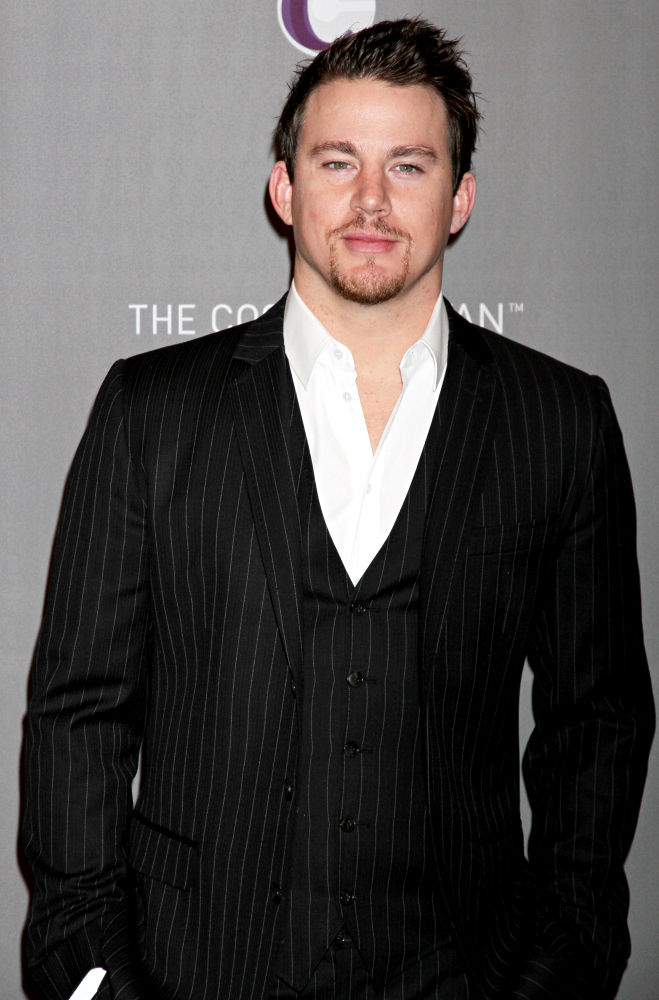channing tatum wife wedding. Movie hunk Channing Tatum has taken to wearing a piece of string on his ring 