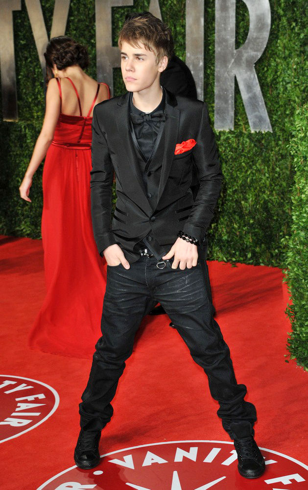 justin bieber vanity fair party. 2011 Vanity Fair Oscar Party -