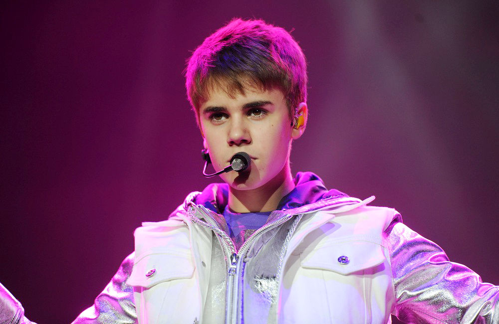 Justin Bieber and Chris Brown bieber on stage. Justin Bieber and Chris Brown