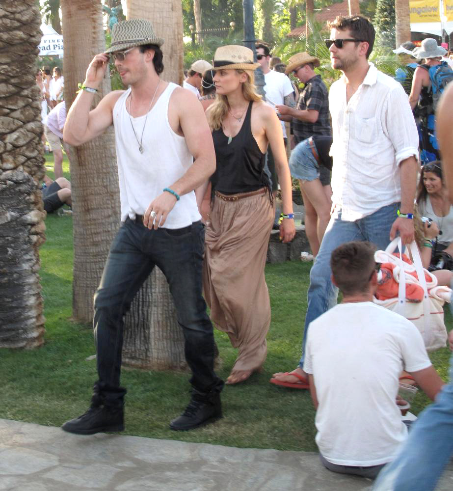 Celebrities at The 2011 Coachella Valley Music and Arts Festival - Day 2