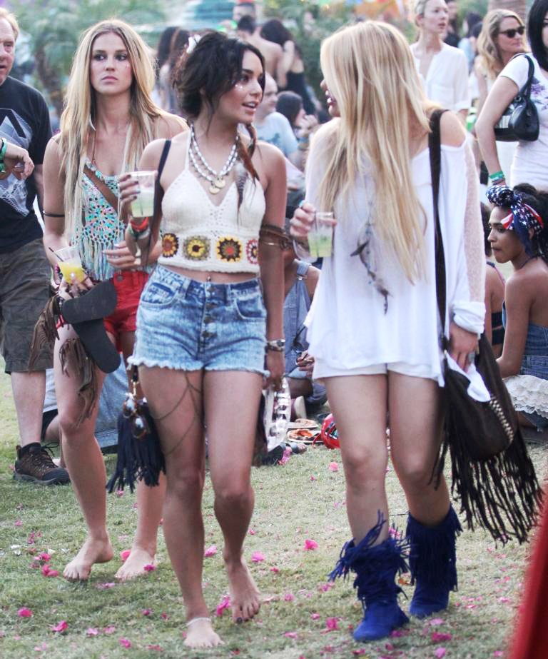 Celebrities at The 2011 Coachella Valley Music and Arts Festival - Day 3