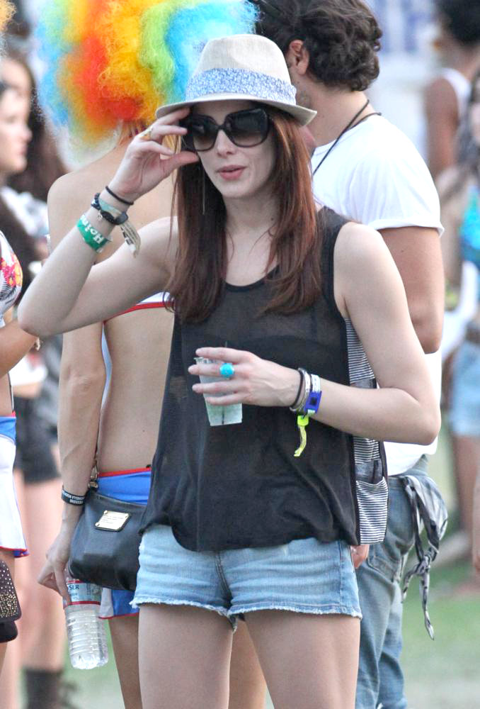 Celebrities at The 2011 Coachella Valley Music and Arts Festival - Day 3