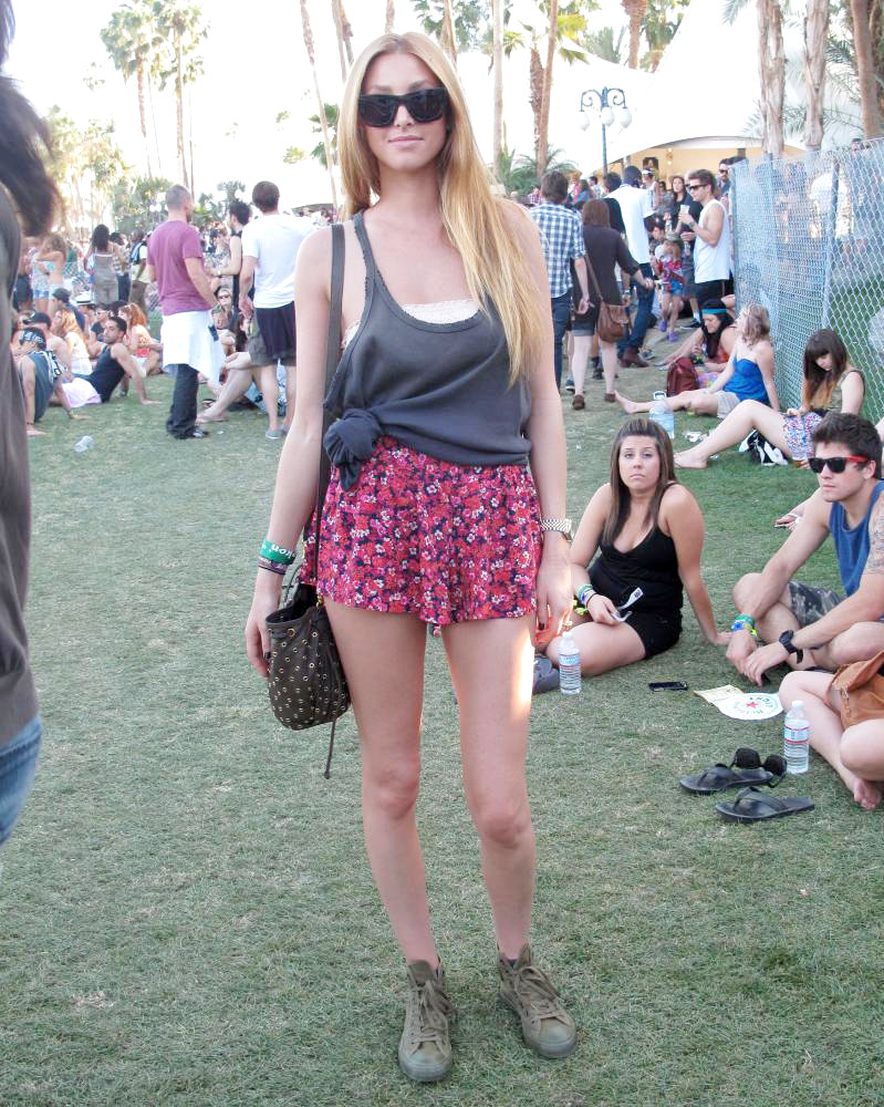 Celebrities at The 2011 Coachella Valley Music and Arts Festival - Day 3
