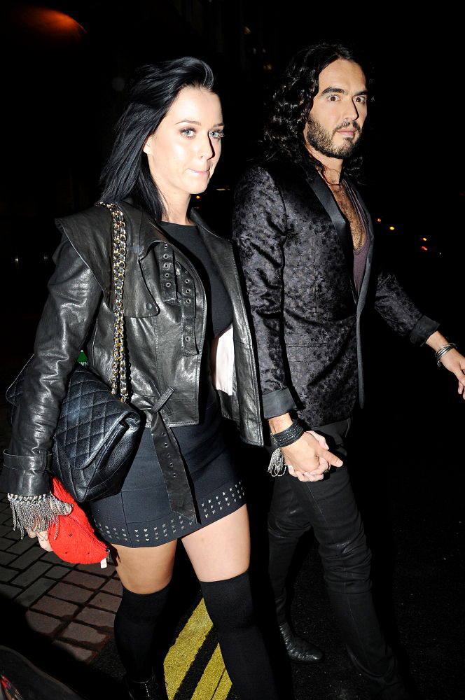 Katy Perry Russell Brand See larger image Photo credit WENN Katy Perry Russell Brand See larger image Photo credit WENN