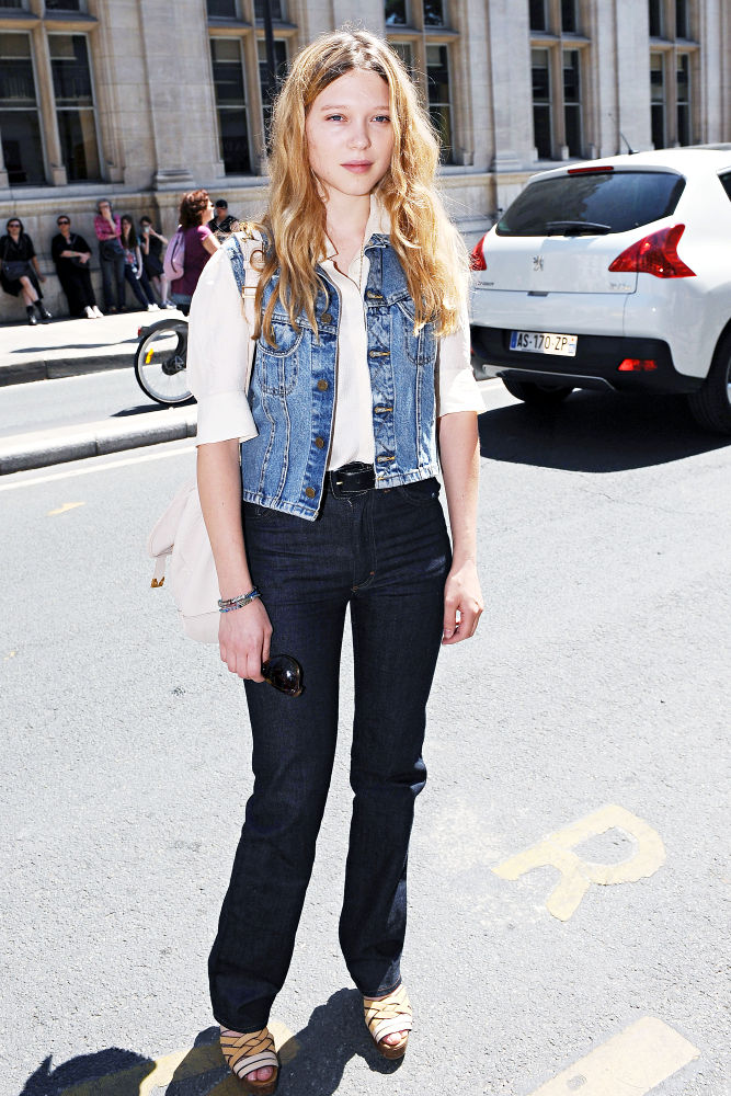 lea seydoux jeans lea seydoux picture 1 paris fashion week haute couture lea seydoux jeans lea seydoux picture 1 paris fashion week haute couture