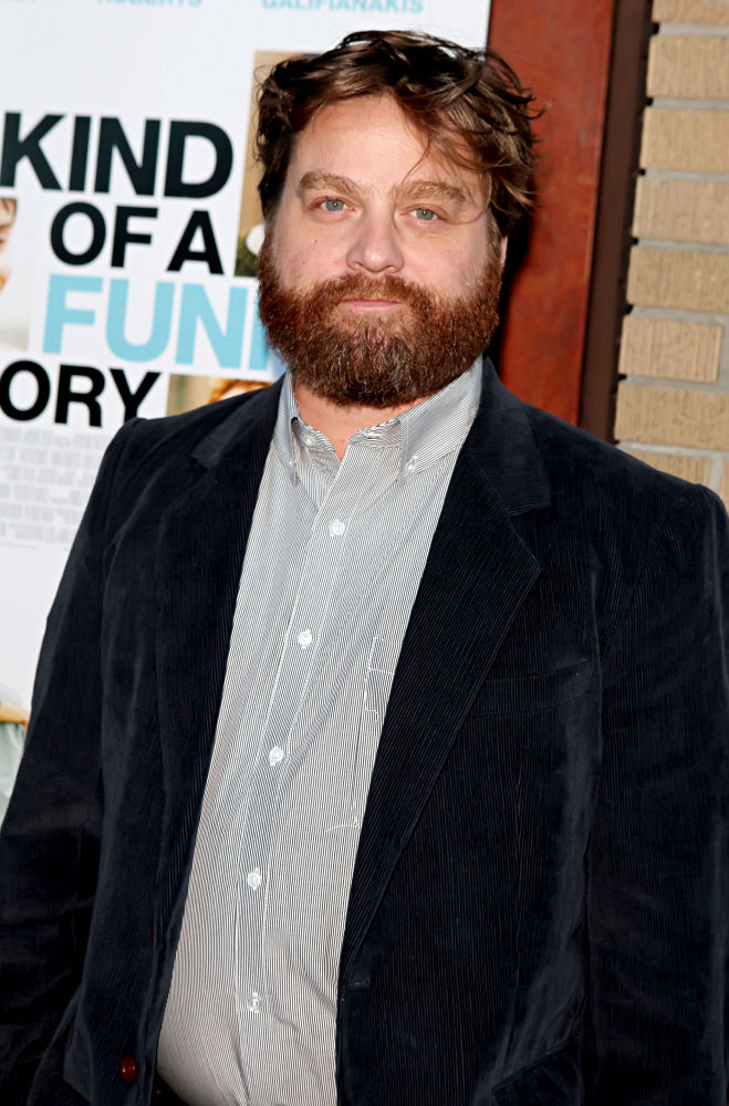 zach galifianakis hangover costume. Zach Galifianakis Strips to