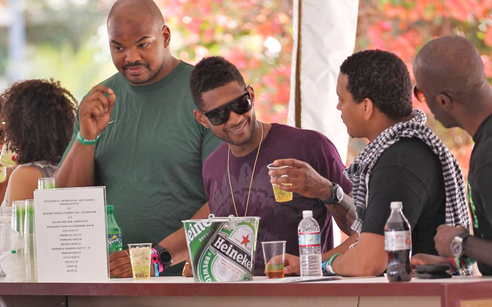 Celebrities at The 2011 Coachella Valley Music and Arts Festival - Day 1