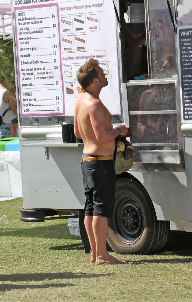 Celebrities at The 2011 Coachella Valley Music and Arts Festival - Day 1